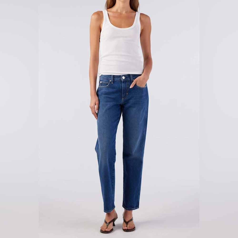 NWT AMO Denim Libby Straight Leg Jeans in Mastermind size 30